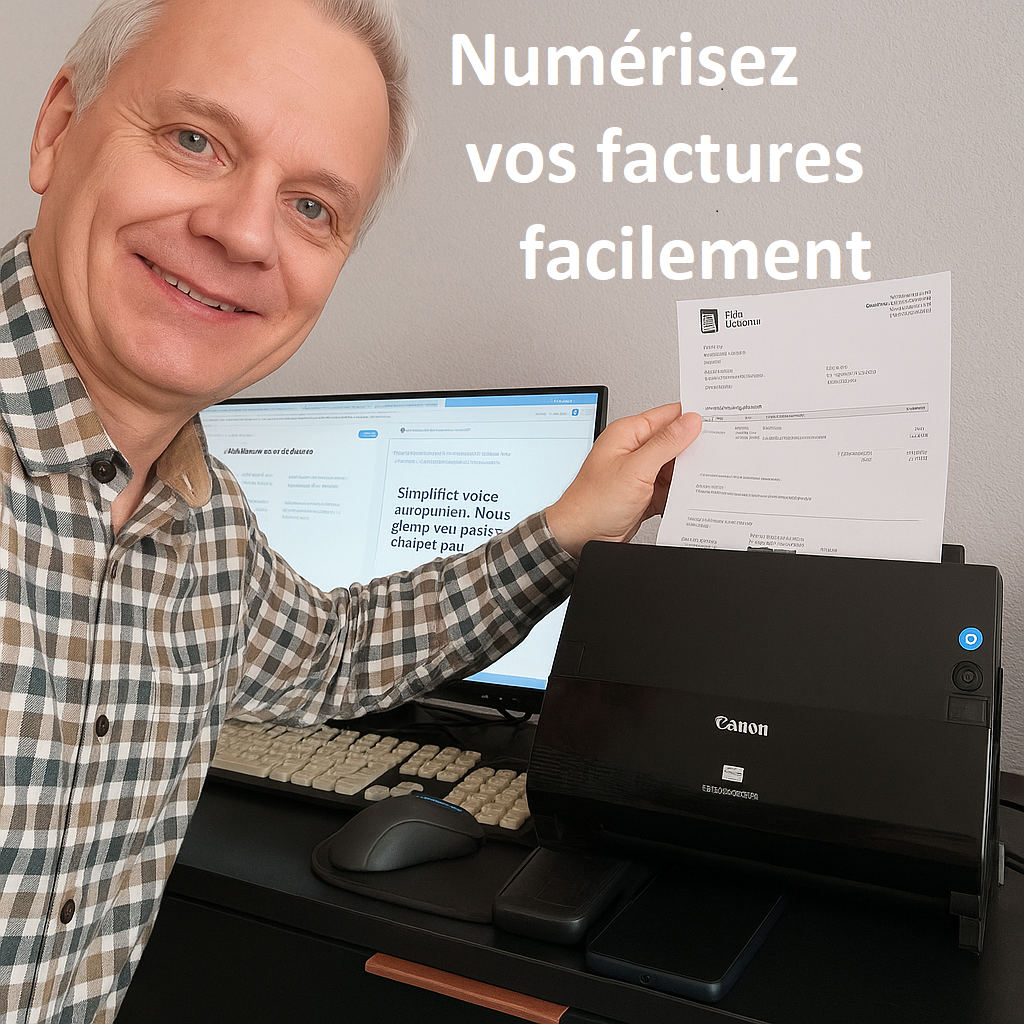 Numérisez vos factures facilement