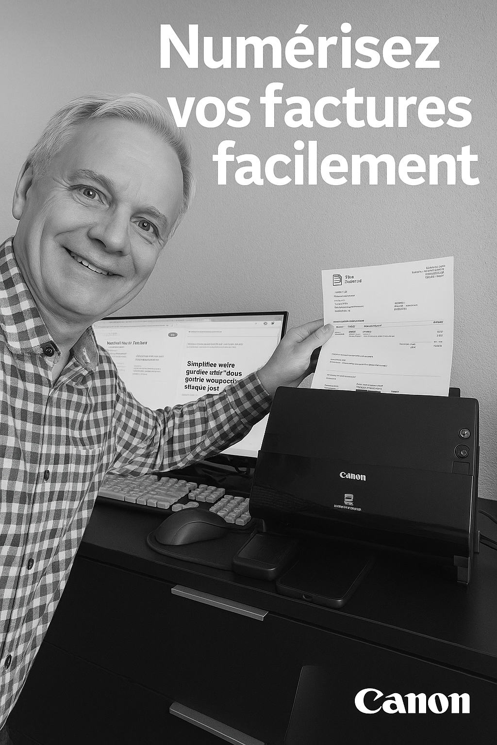 Numérisez vos factures facilement